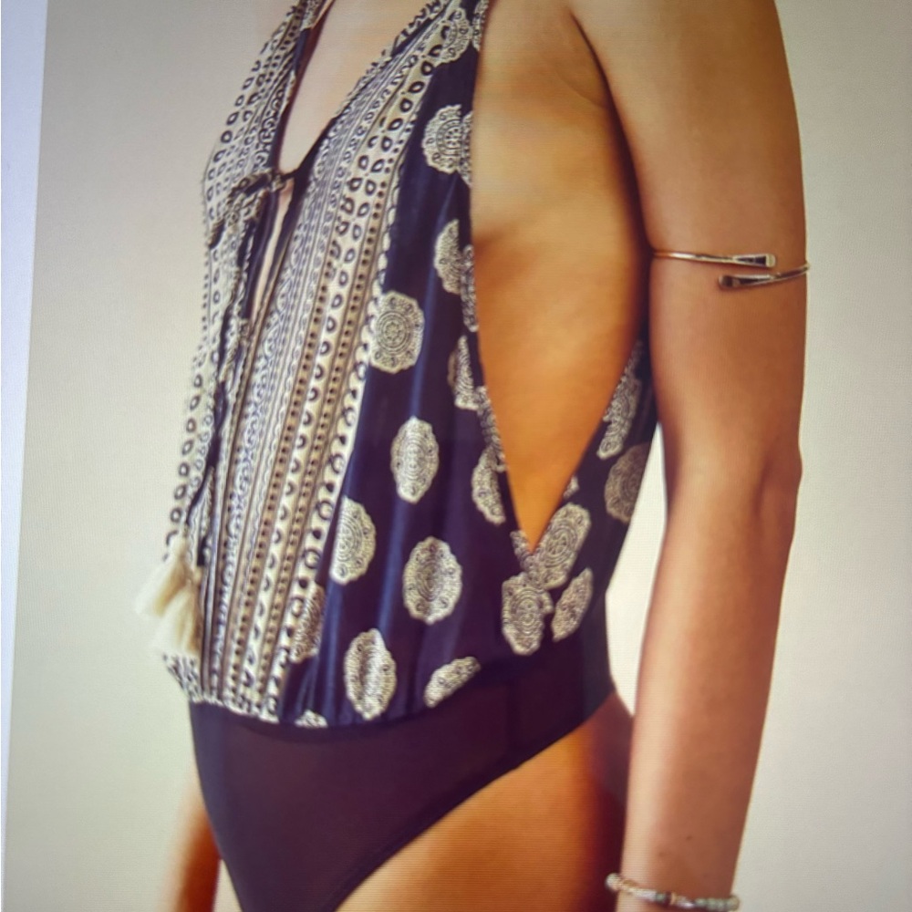 Free People Intimately Soul of the Sun Bodysuit Size XS